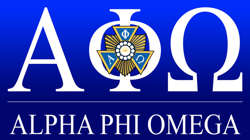 Alpha Phi Omega Logo.