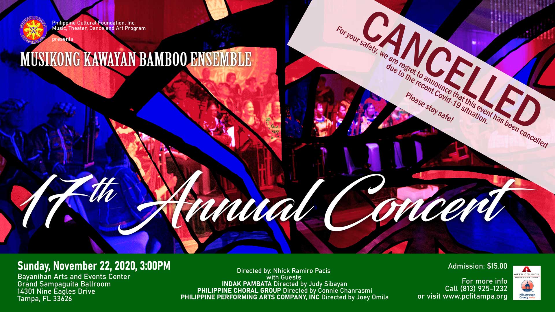 Musikong Kawayan Bamboo Ensemble 17th Annual Concert Philippine