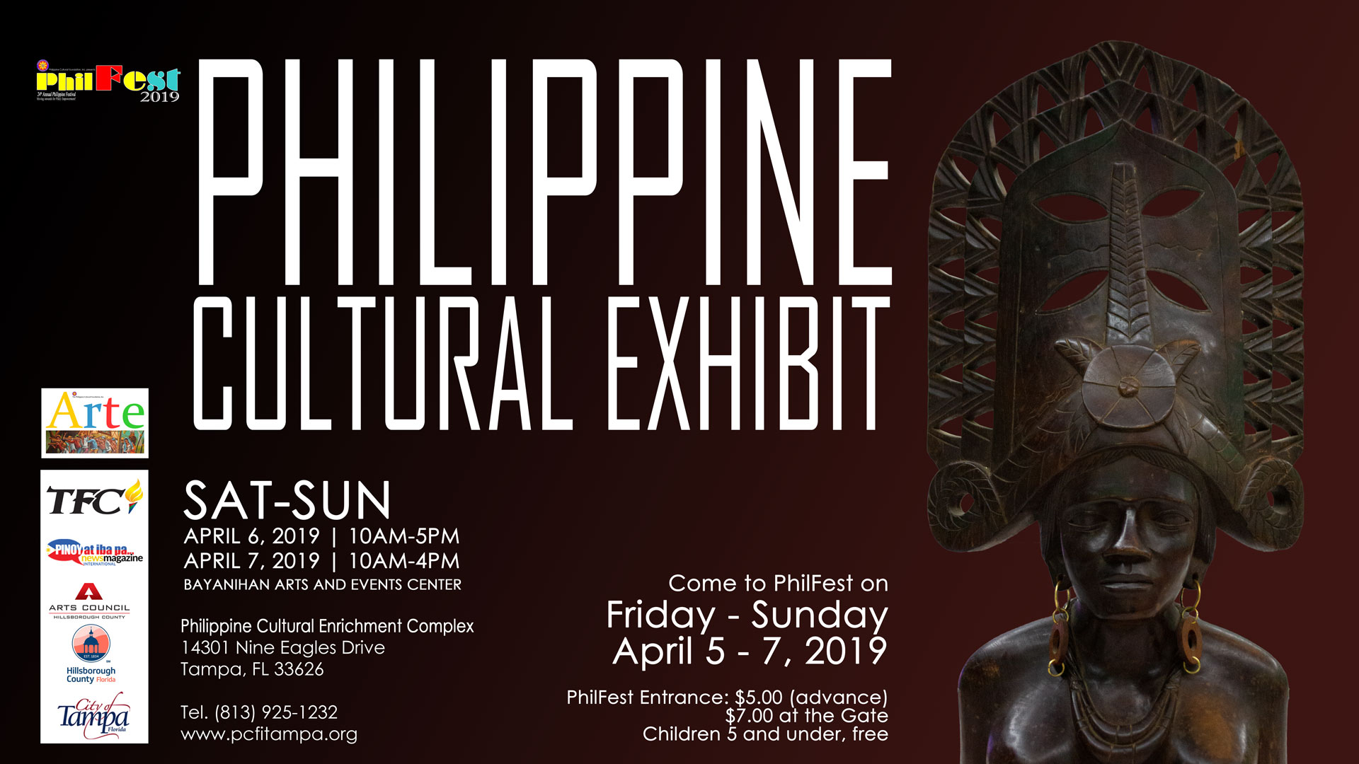 Philippine Cultural Exhibit 2019 - Philippine Cultural Foundation, Inc.