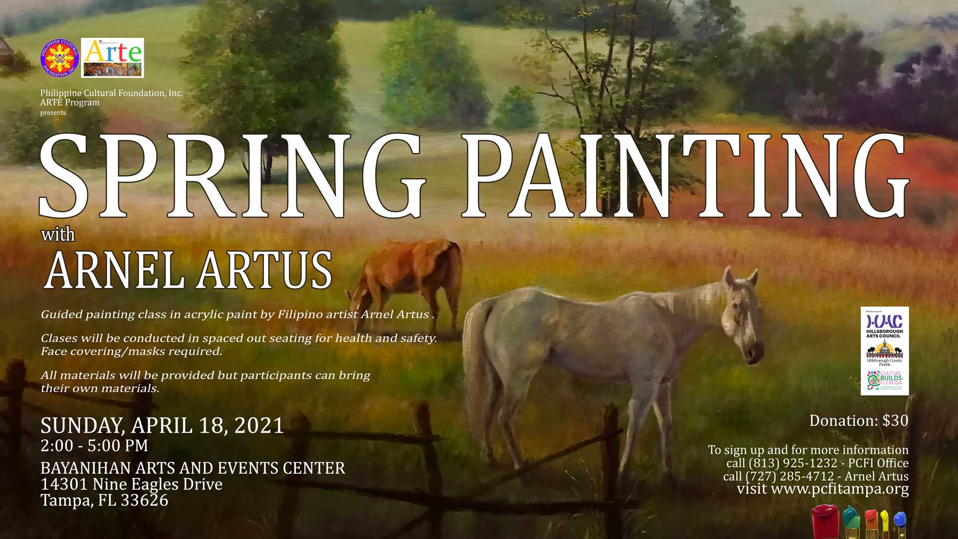 Spring Painting with Arnel Artus 2021 - Philippine Cultural Foundation ...