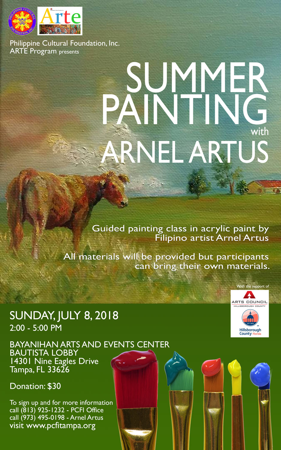 Summer Painting with Arnel Artus 2018 - Philippine Cultural Foundation ...